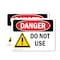Signmission Safety Culture Sign, 7 in Width, Vinyl Decal, Rectangle OS-2PACK-DS-D-57-L-1180 - alternate 1